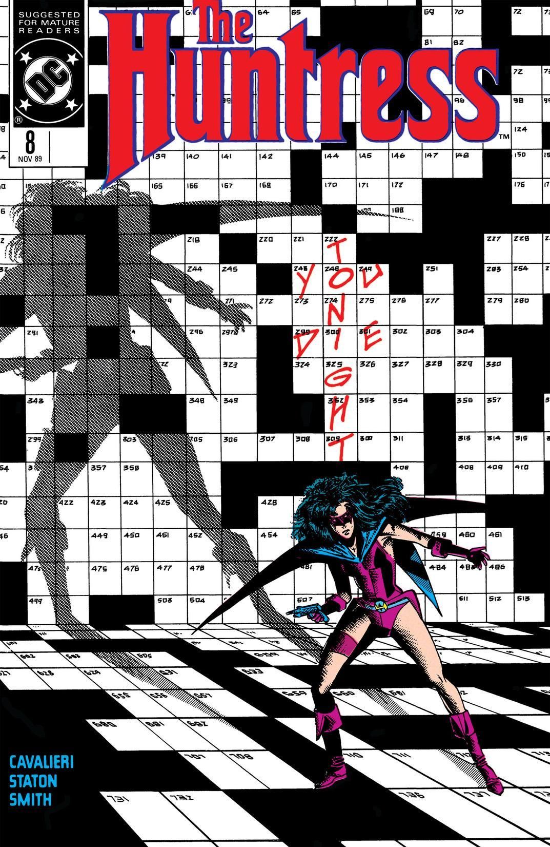 The Huntress #8 cover