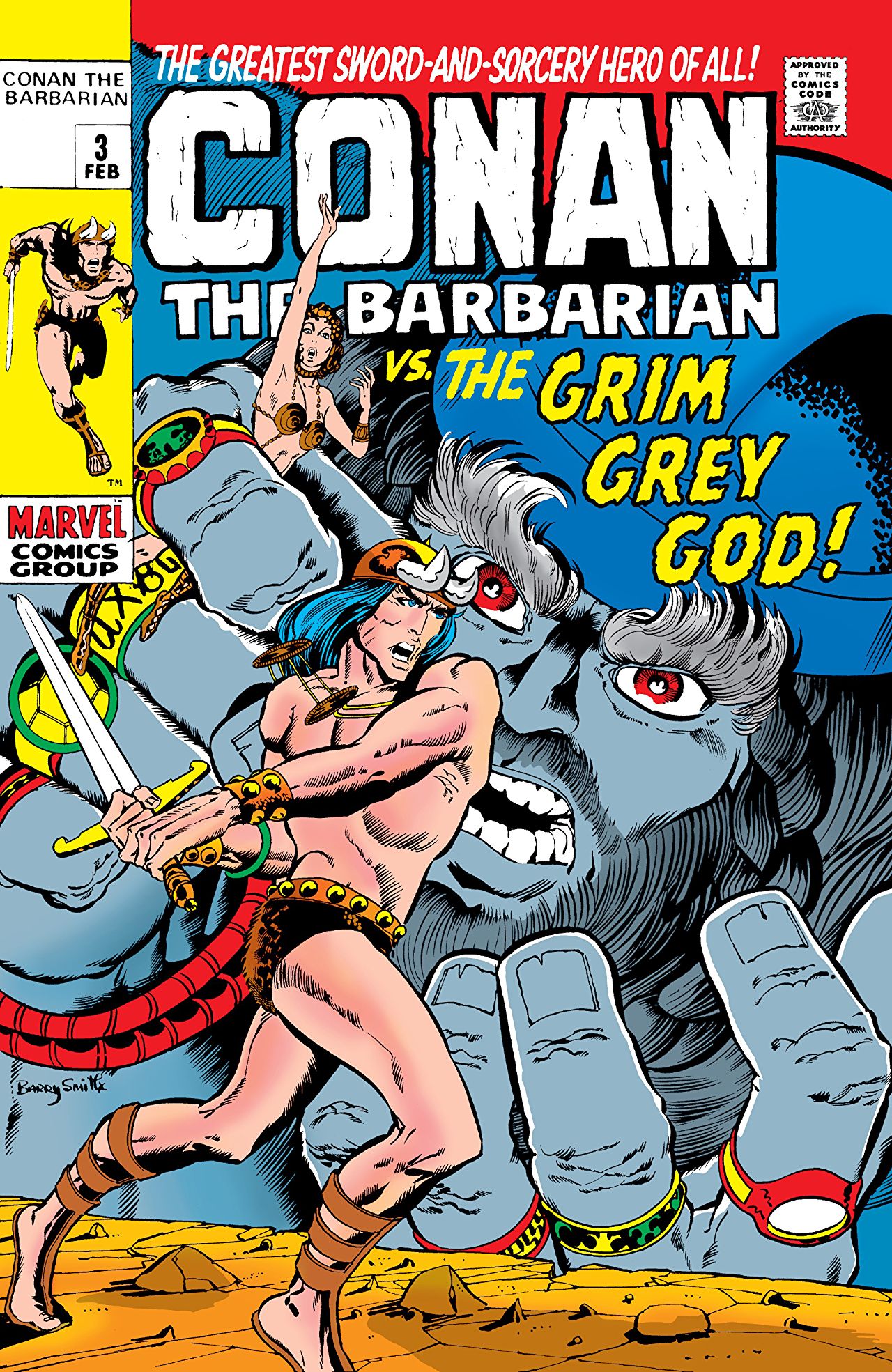 Conan the Barbarian #3 cover