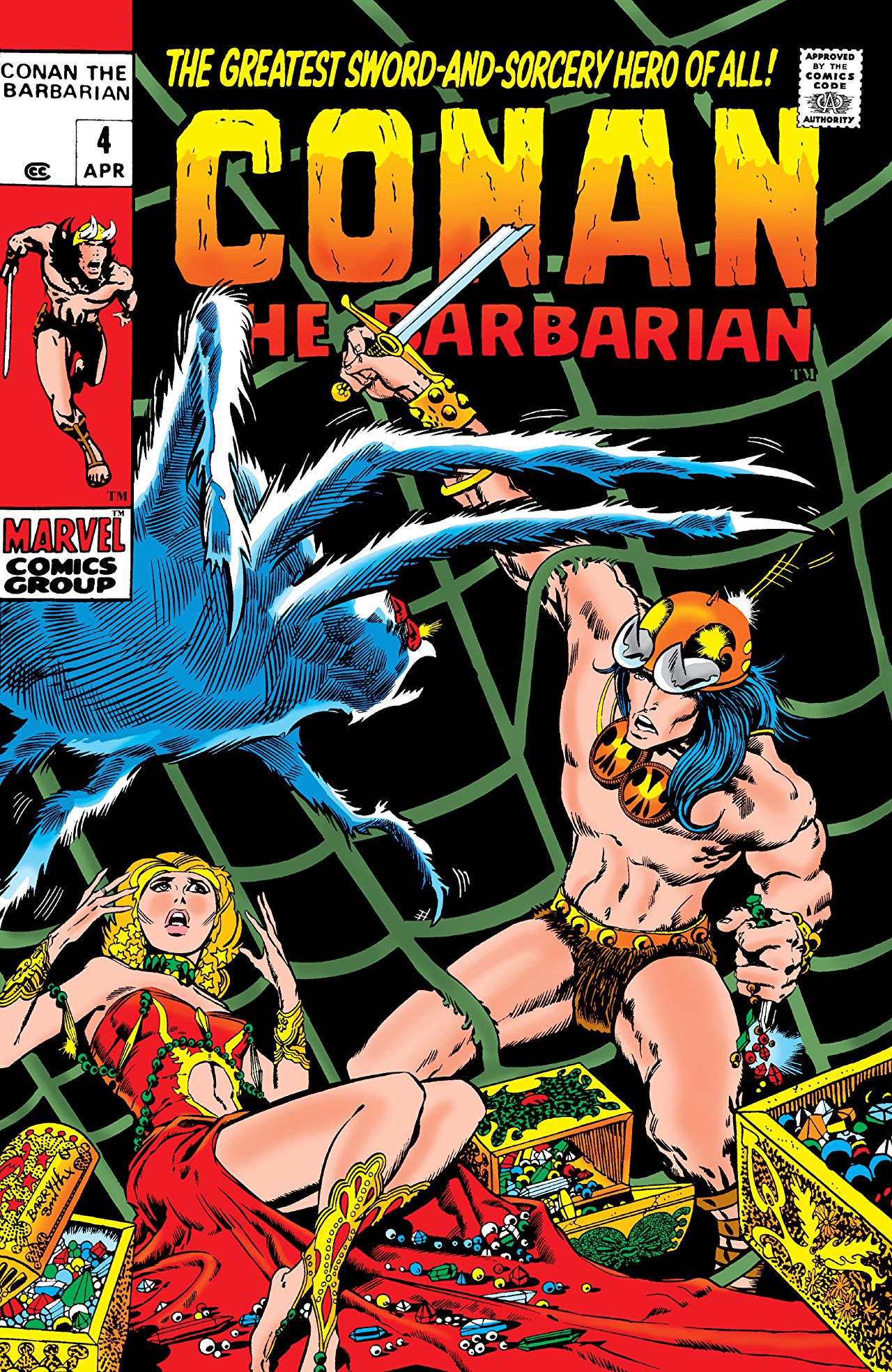 Conan the Barbarian #4 cover