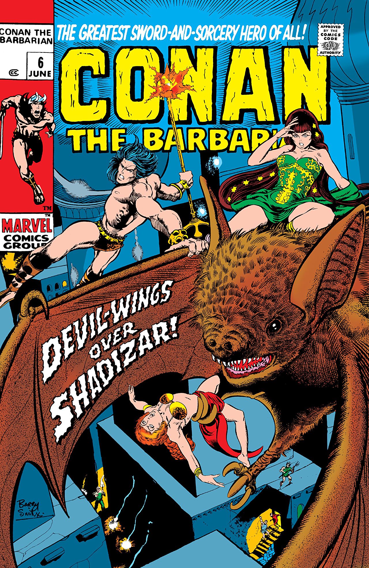 Cover of Conan the Barbarian #6