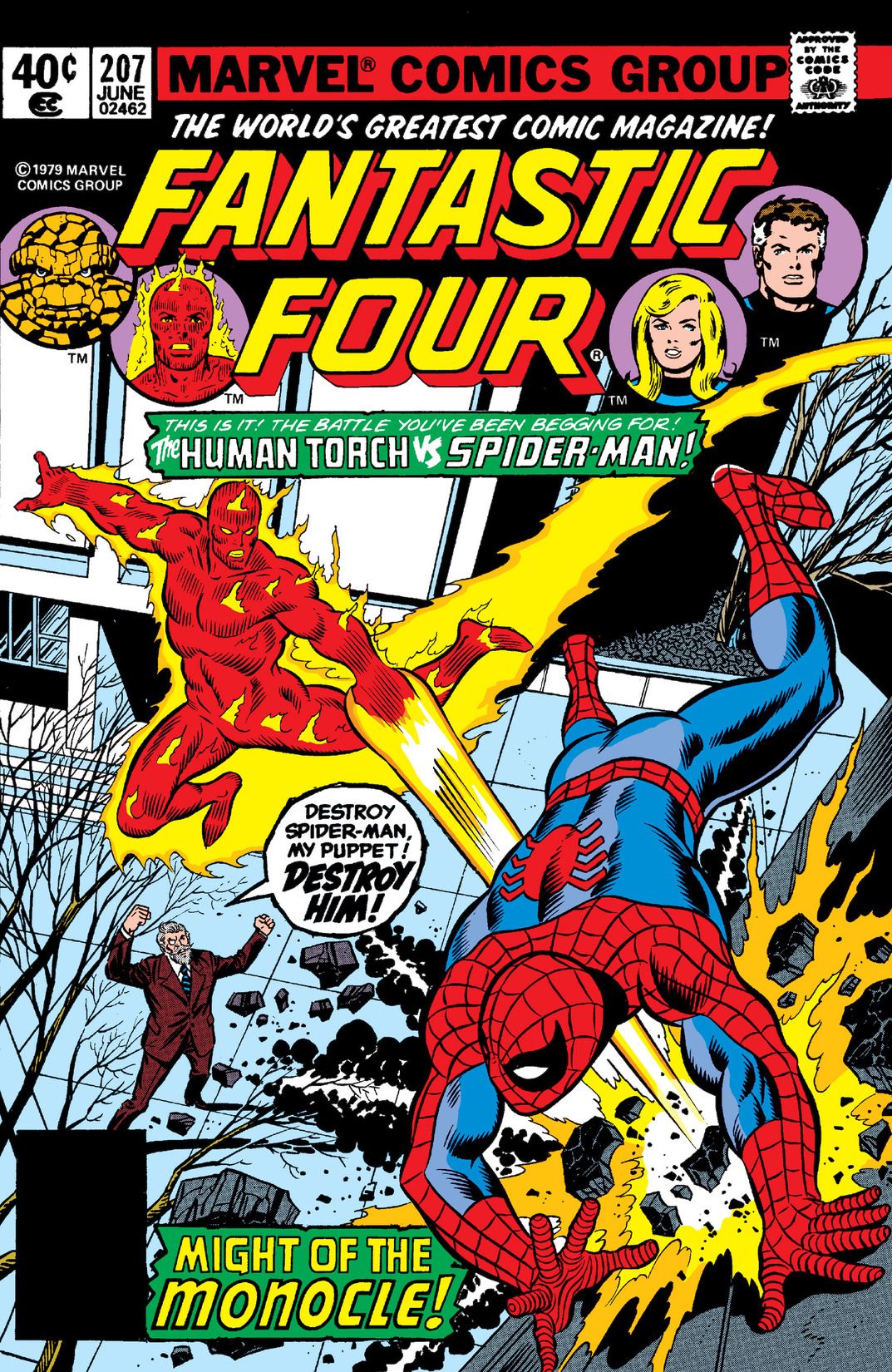 Cover of Fantastic Four #207
