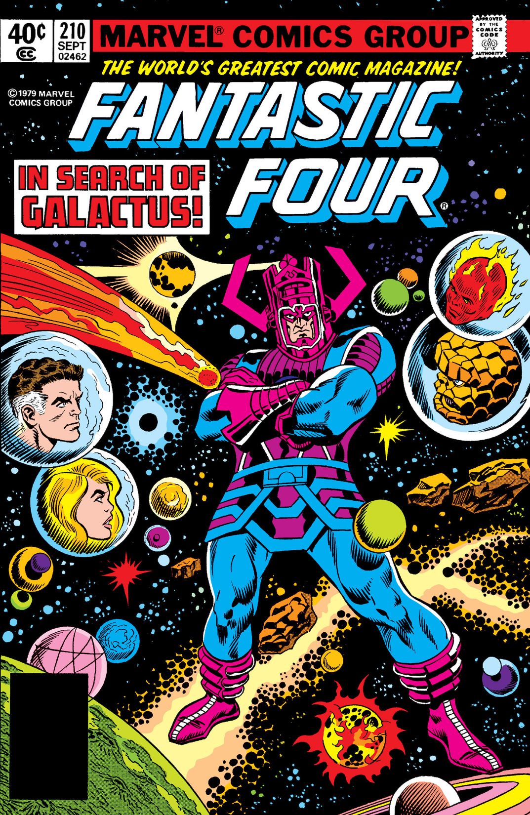 Cover of Fantastic Four #210