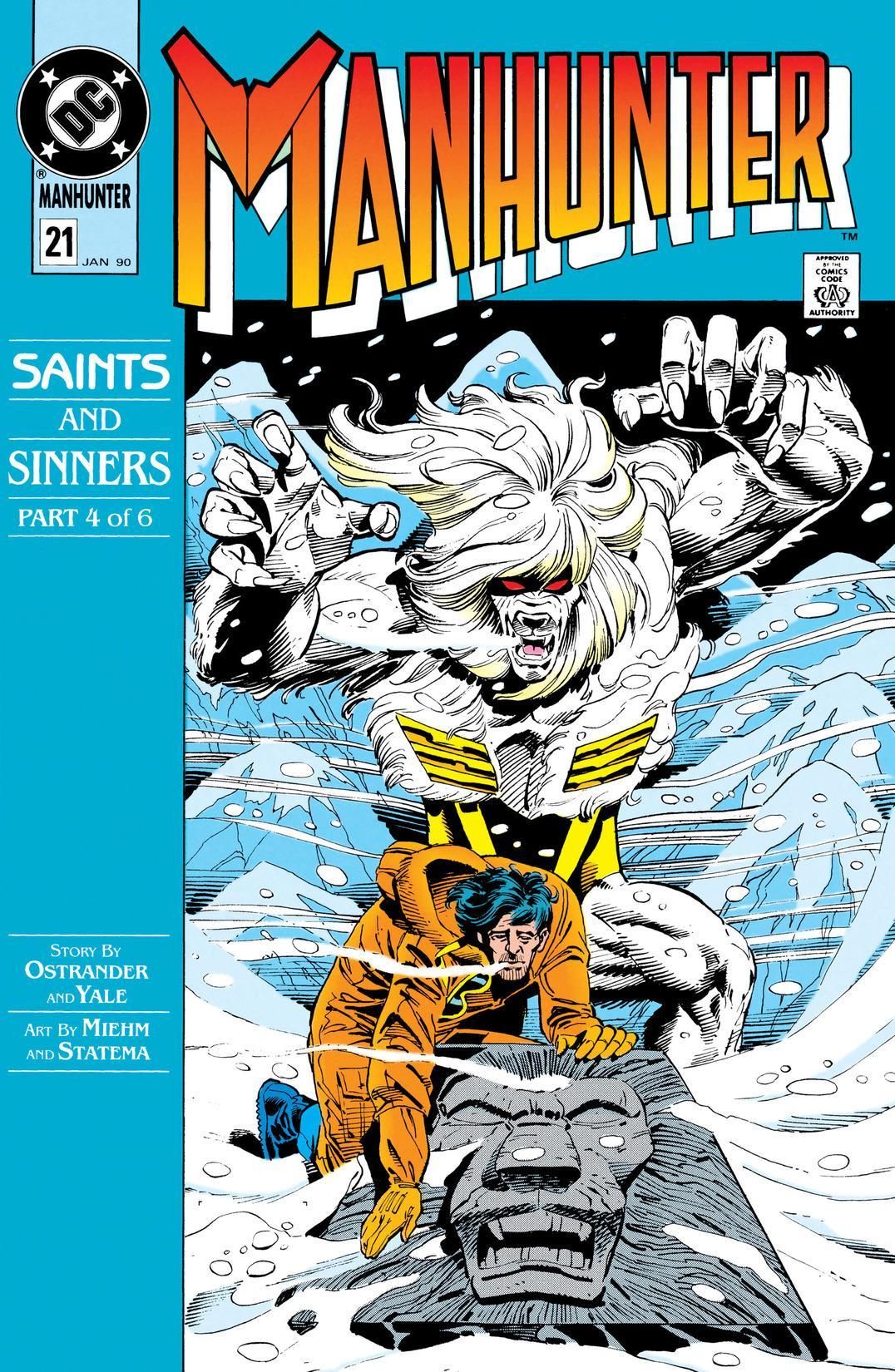 Manhunter (1988) #21 cover