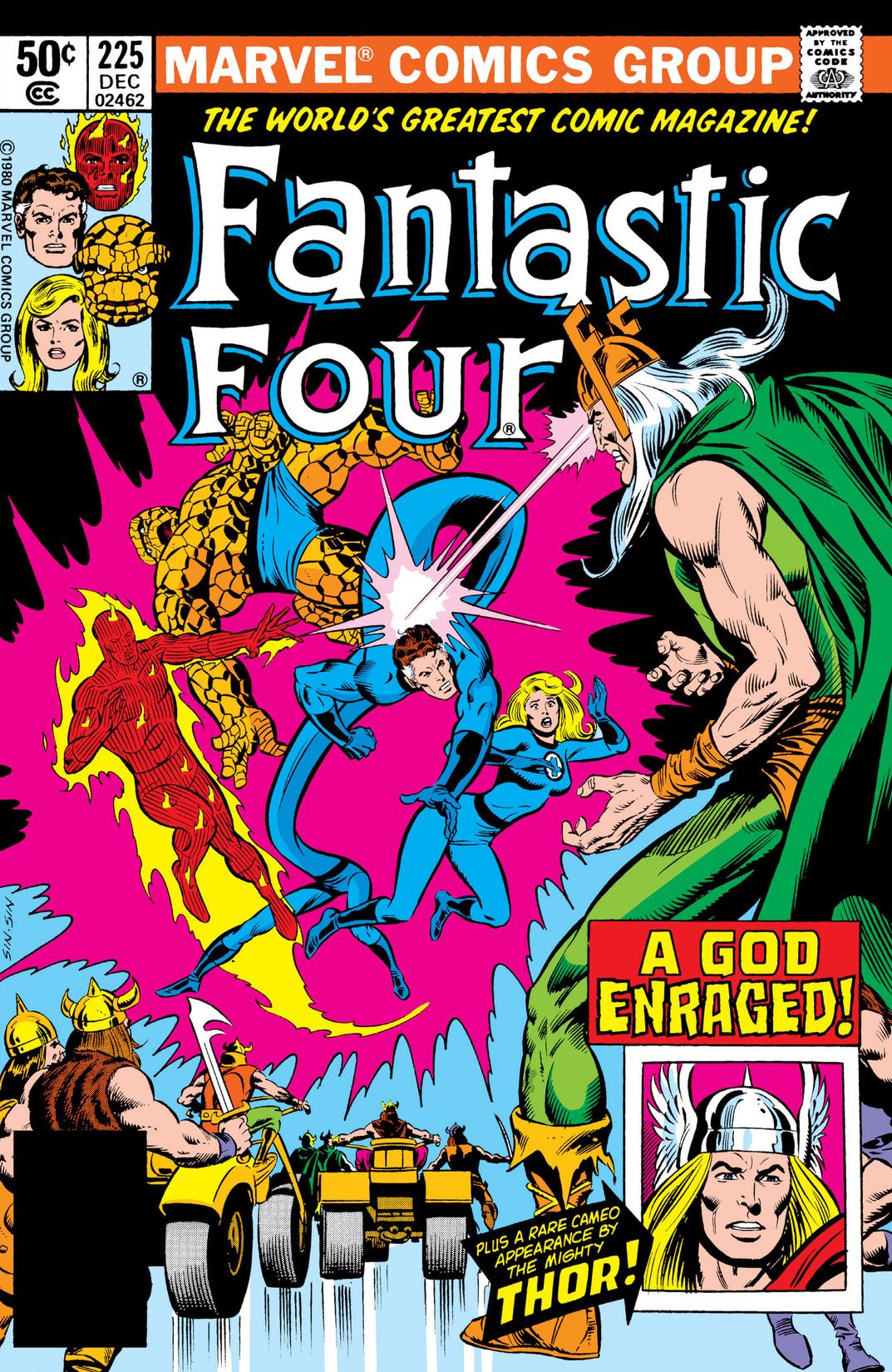 Cover of Fantastic Four #225