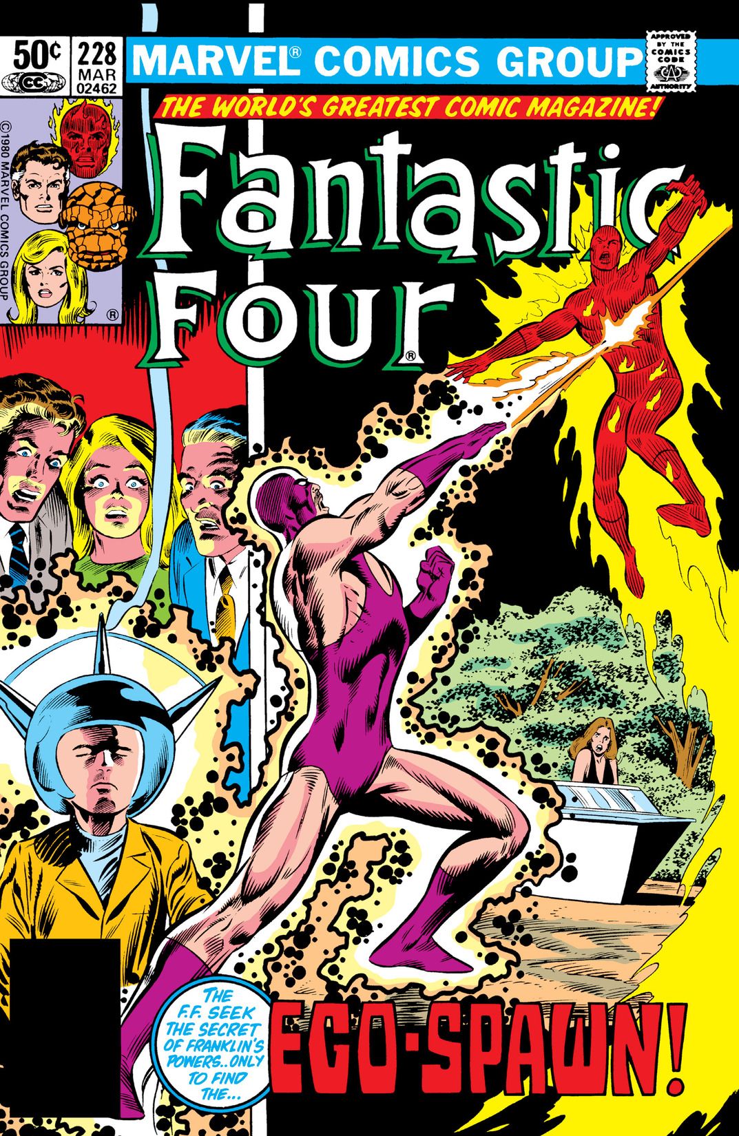 Cover of Fantastic Four #228