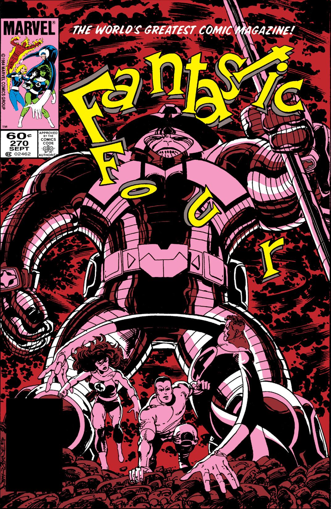 Cover of Fantastic Four #270