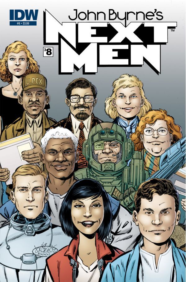 John Byrne's Next Men (2010) #8 cover