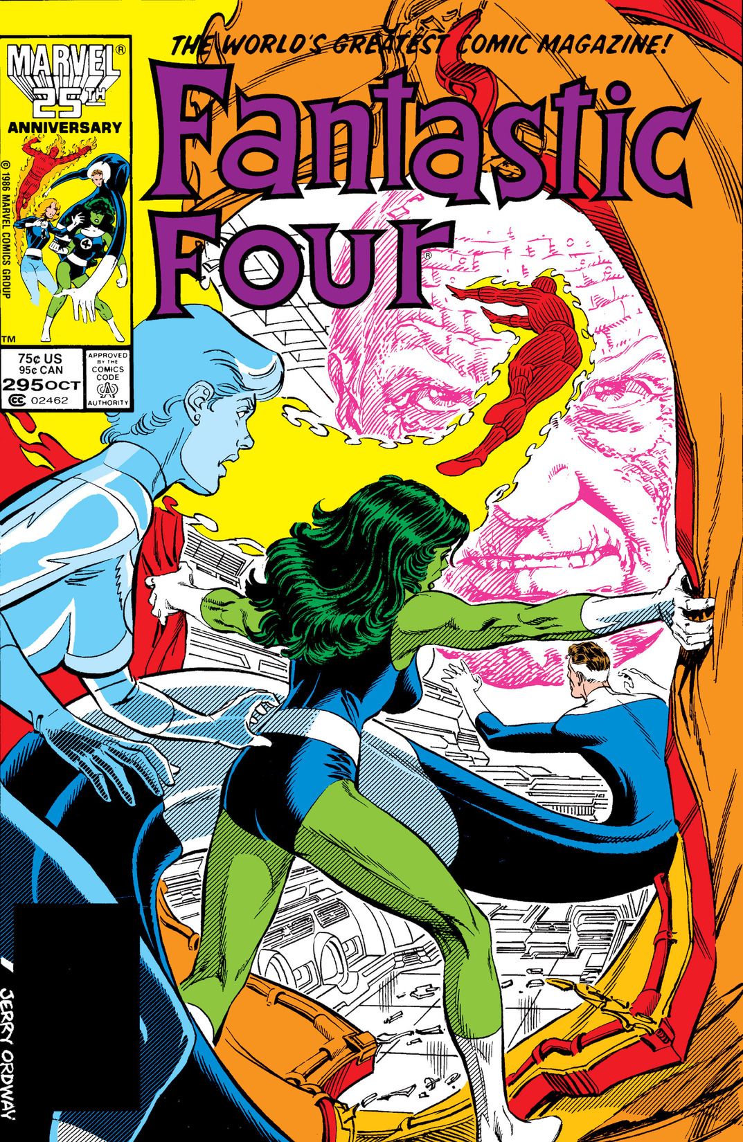 Cover of Fantastic Four #295