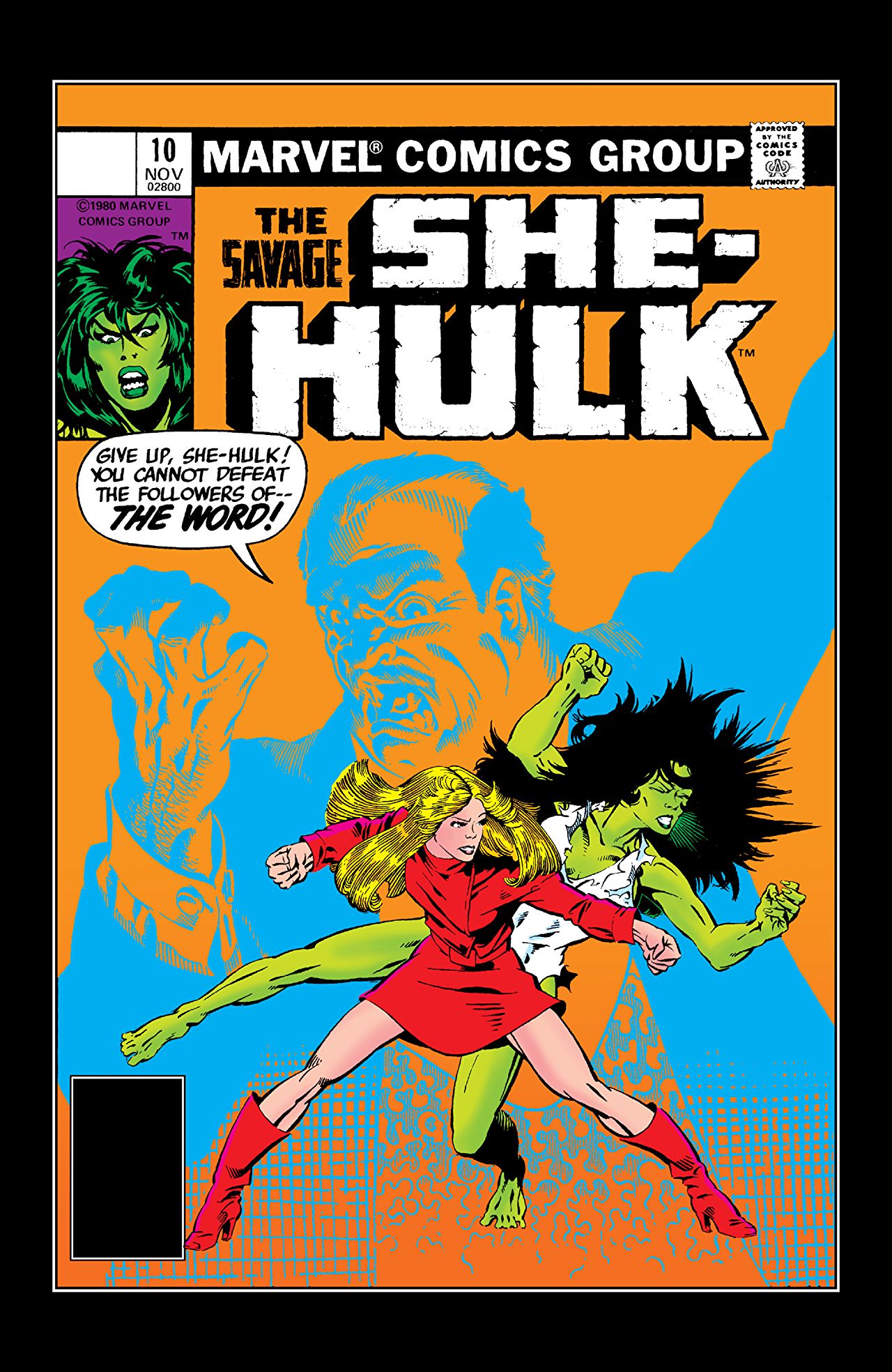 The Savage She-Hulk (1980) #10 cover