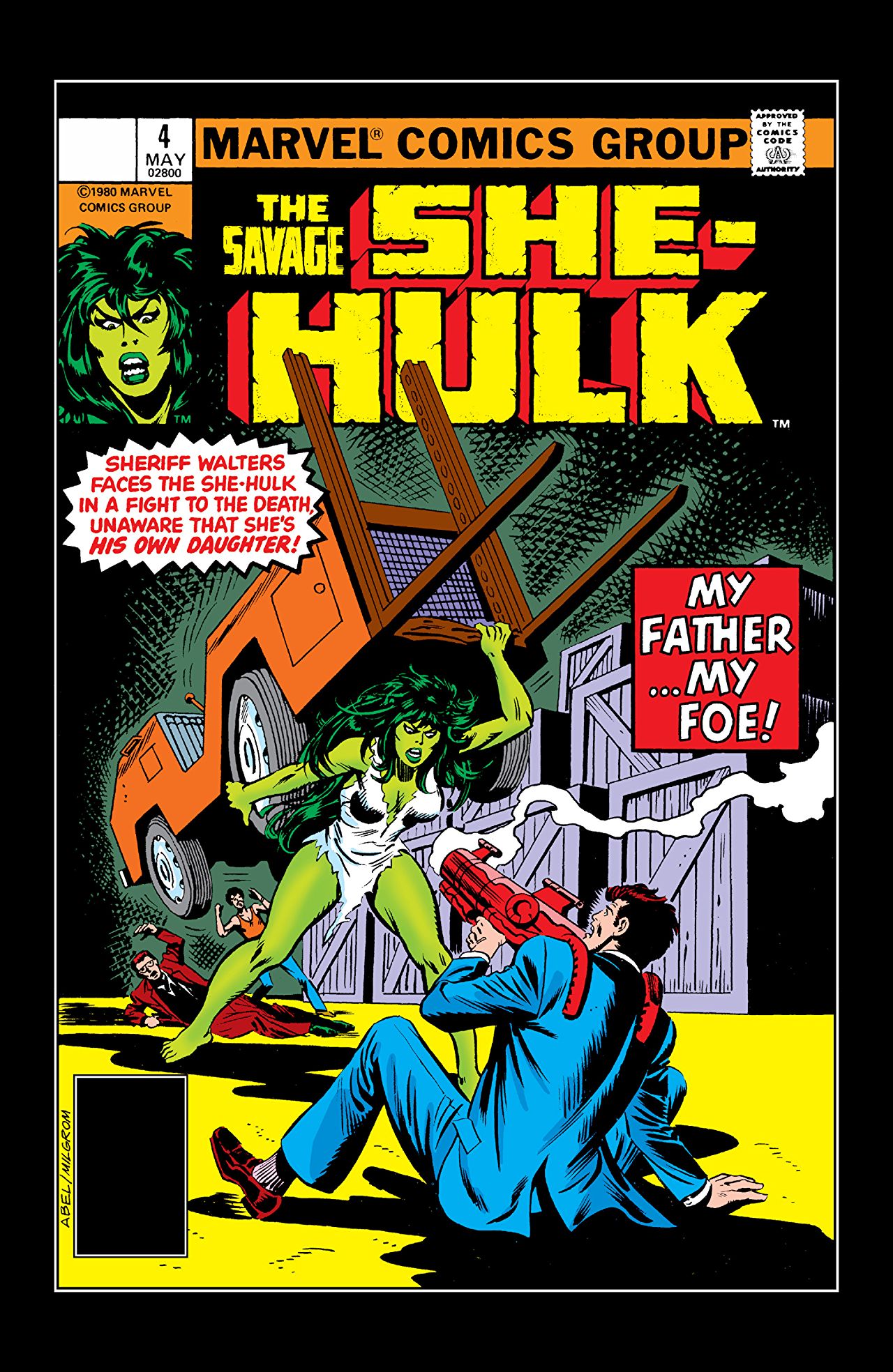 Cover of The Savage She-Hulk #4