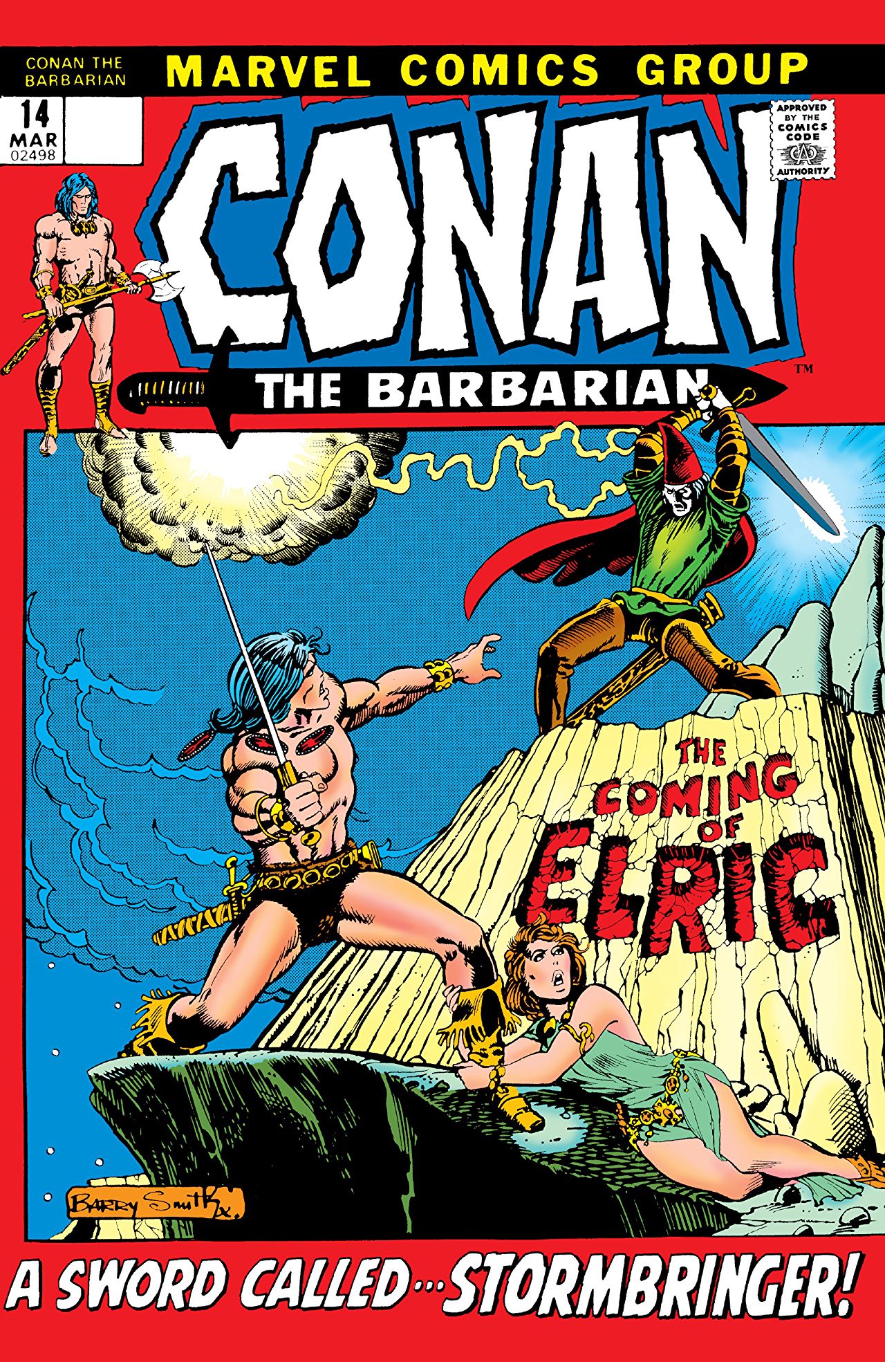 Conan the Barbarian #14 cover