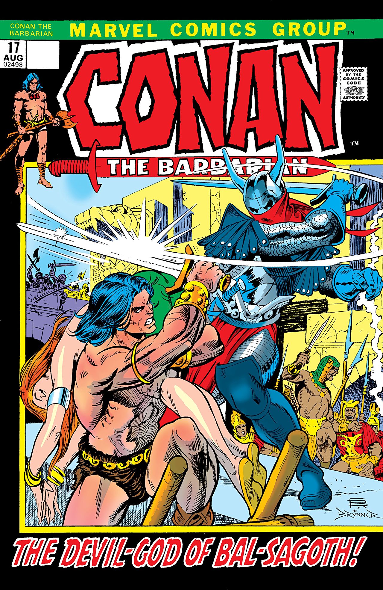 Conan the Barbarian #17 cover