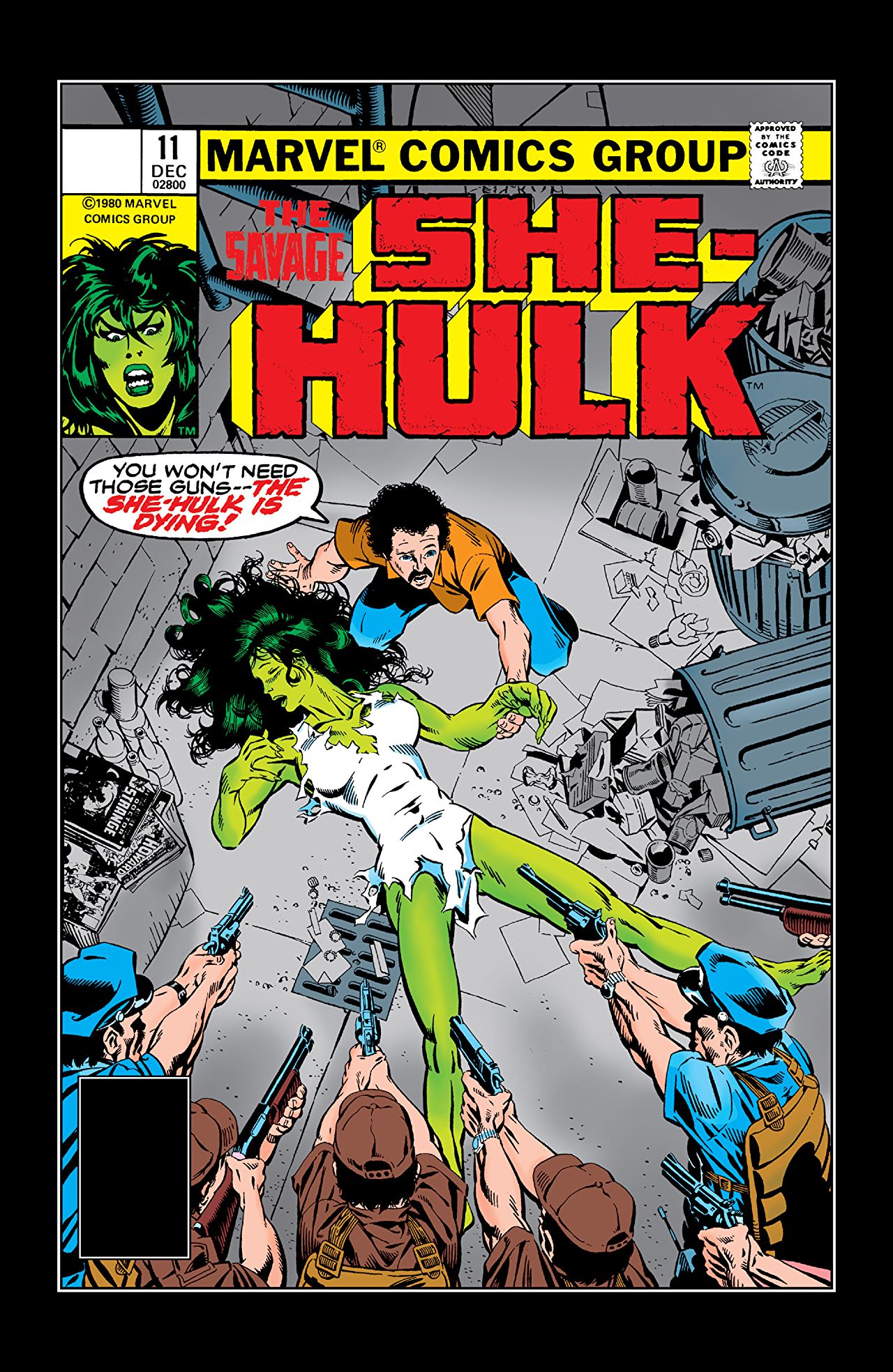 The Savage She-Hulk (1980) #11 cover