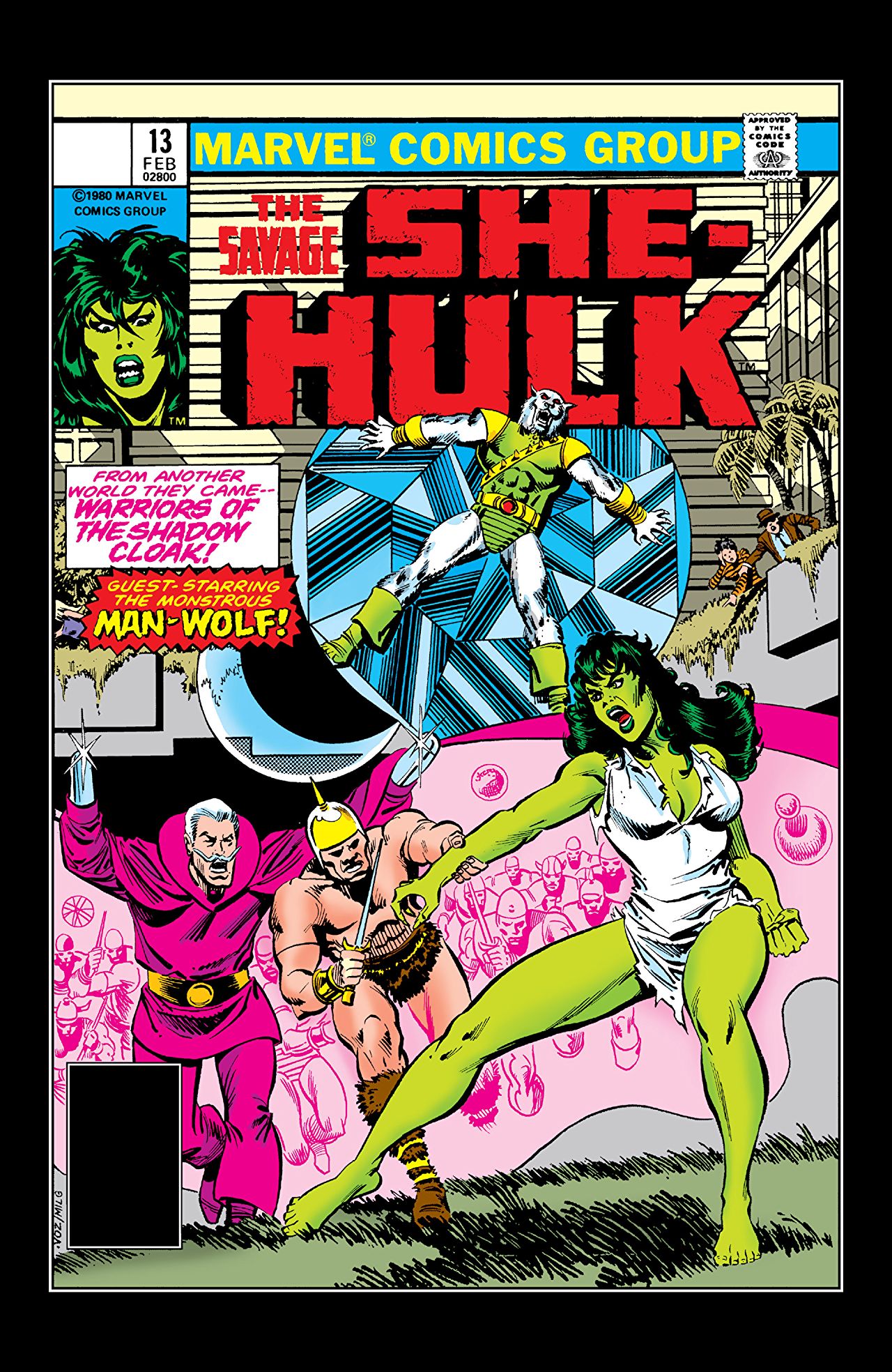 The Savage She-Hulk (1980) #13 cover