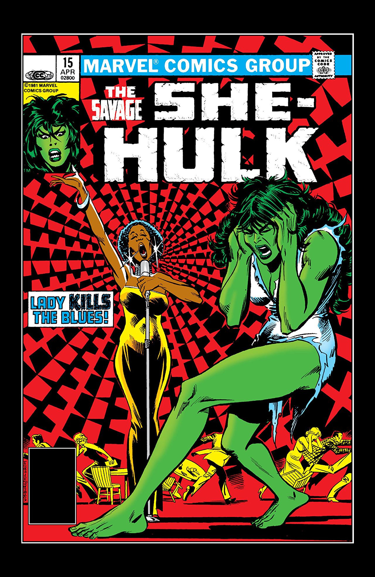 The Savage She-Hulk (1980) #15 cover