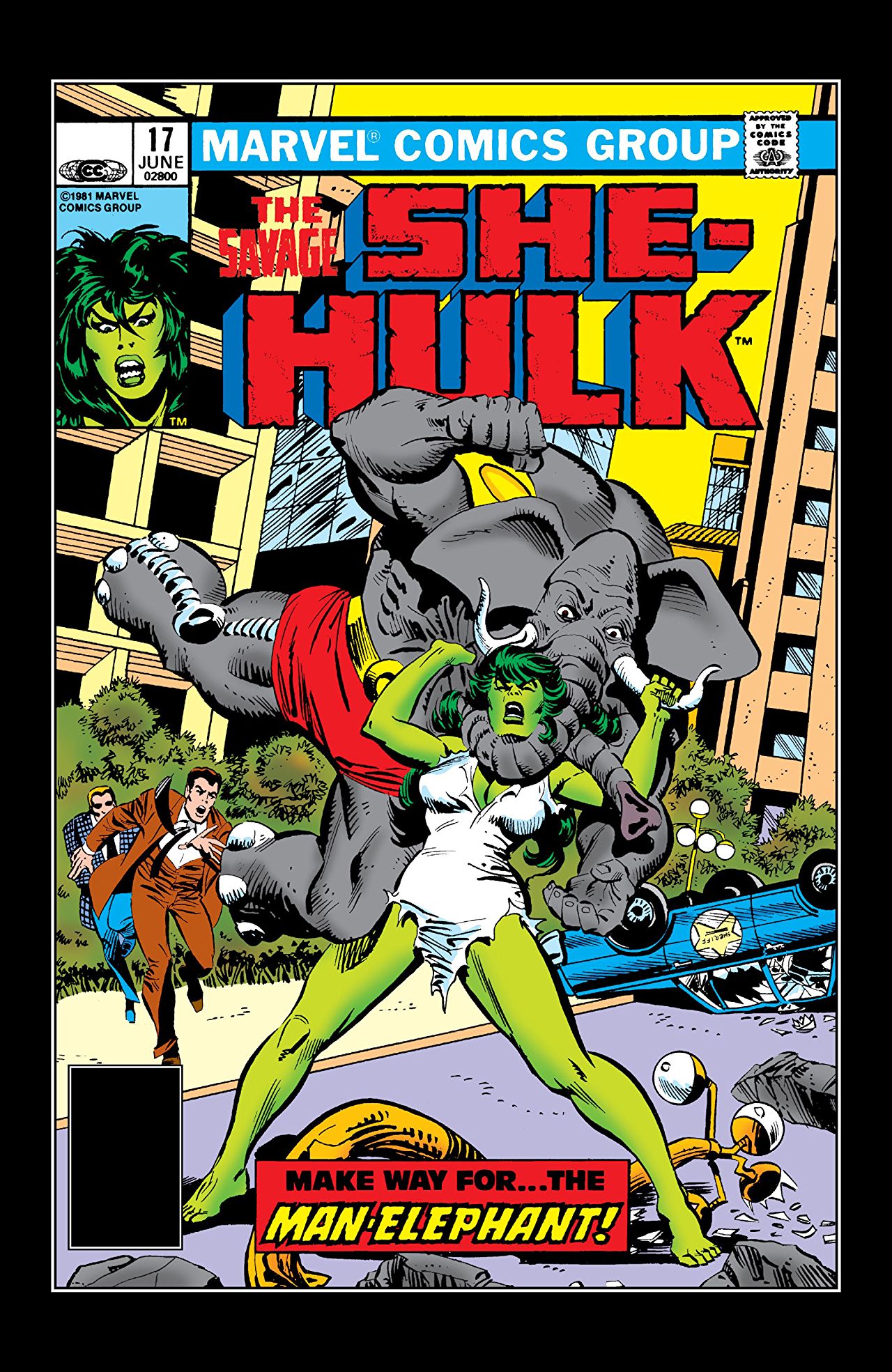 The Savage She-Hulk (1980) #17 cover