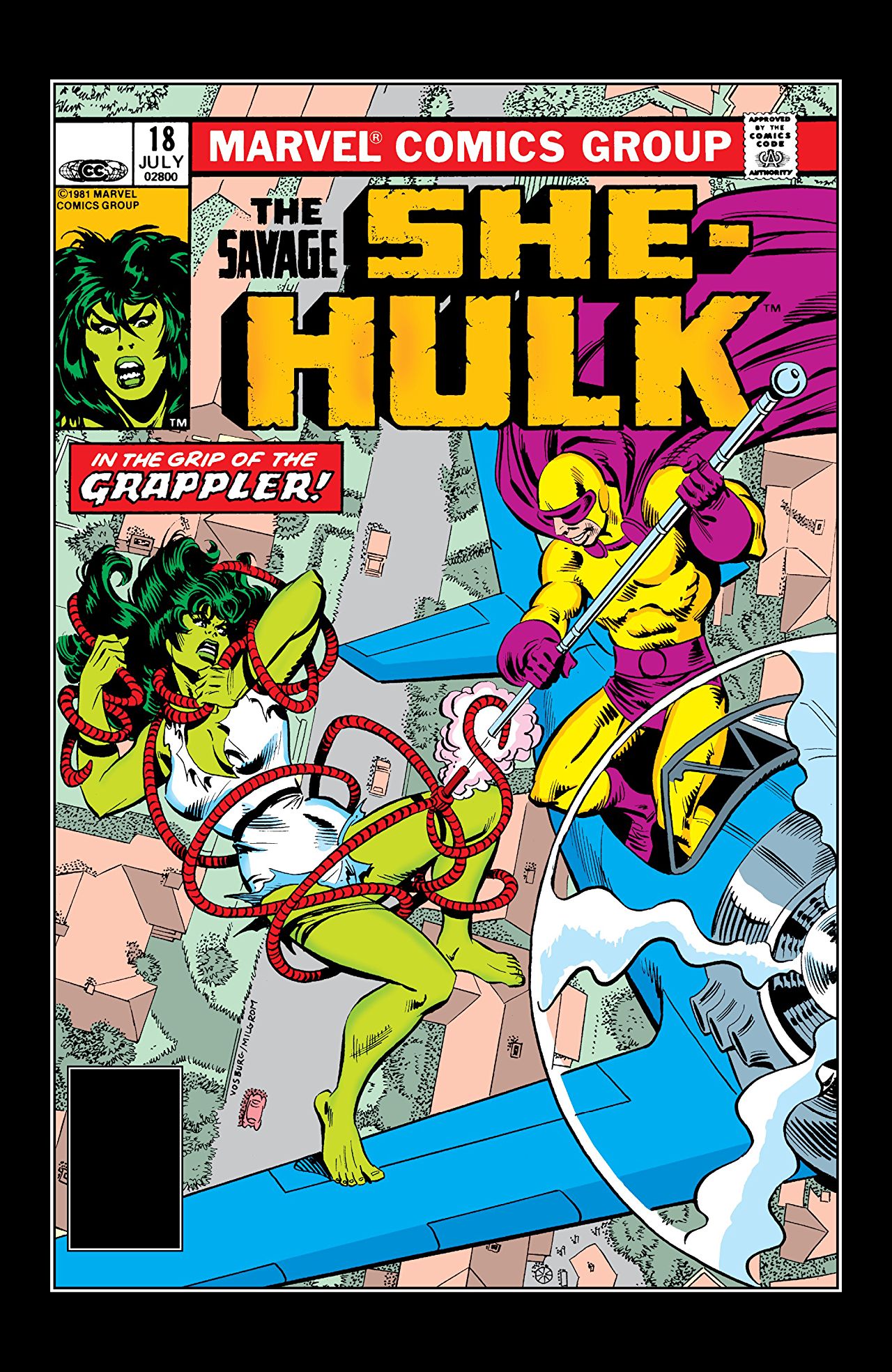 The Savage She-Hulk (1980) #18 cover