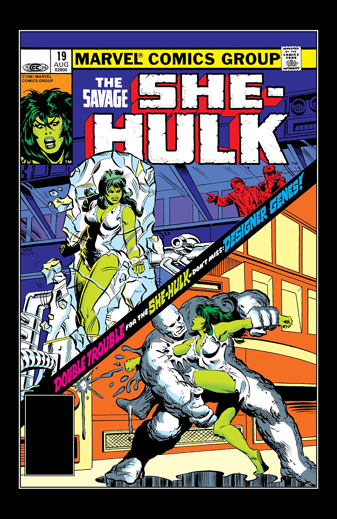 The Savage She-Hulk (1980) #19 cover