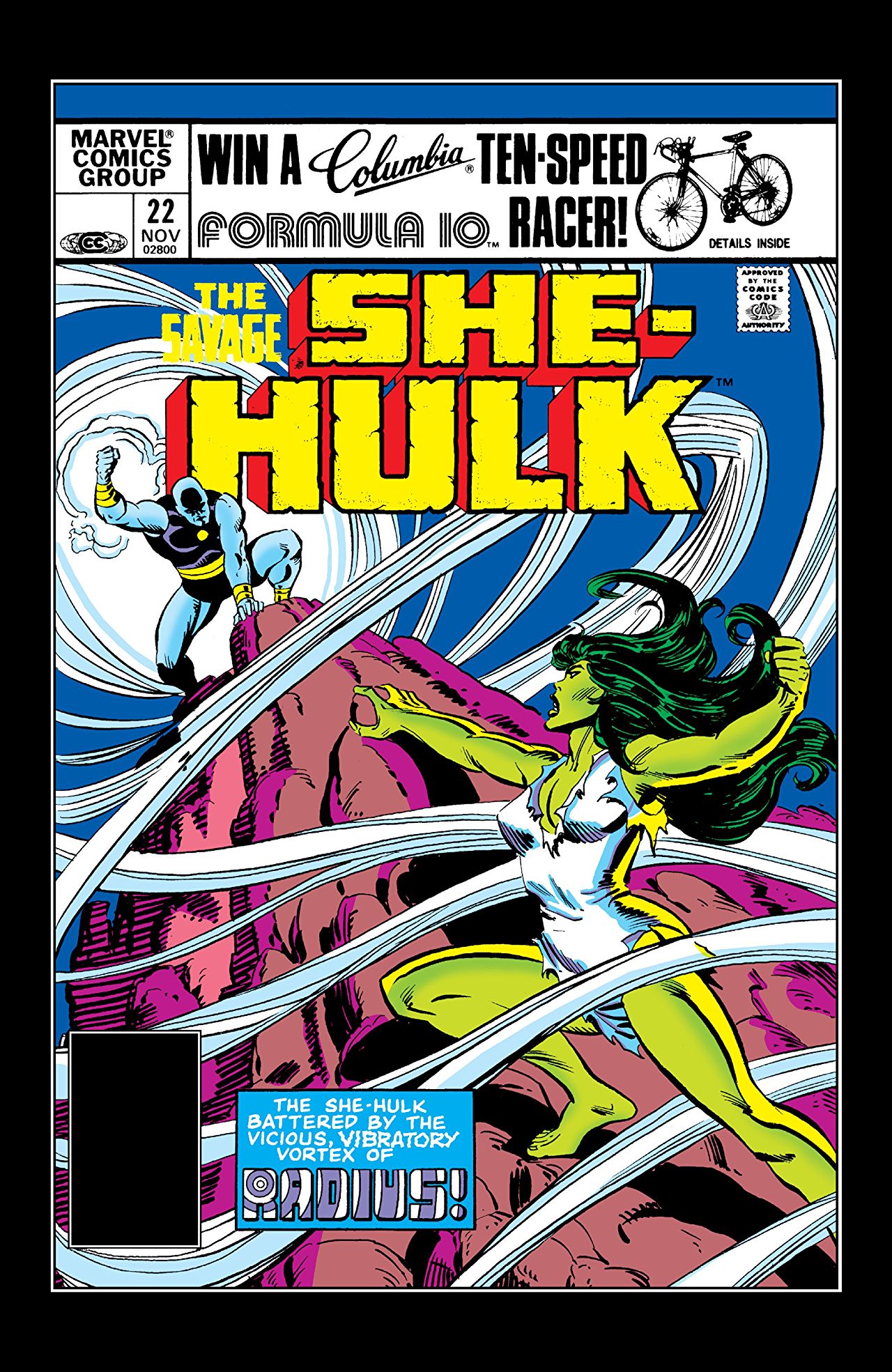 The Savage She-Hulk (1980) #22 cover