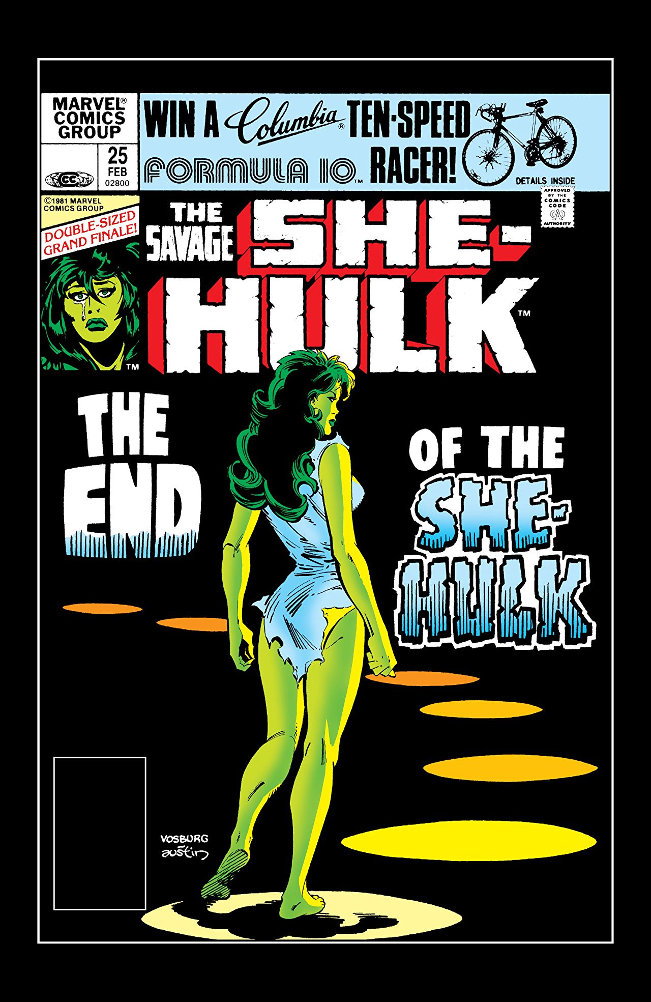 The Savage She-Hulk (1980) #25 cover