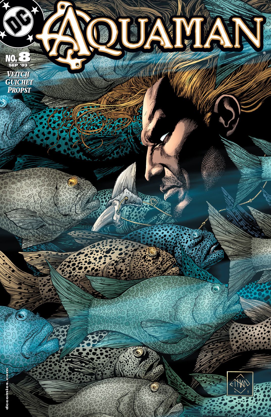 Aquaman (2003) #8 cover