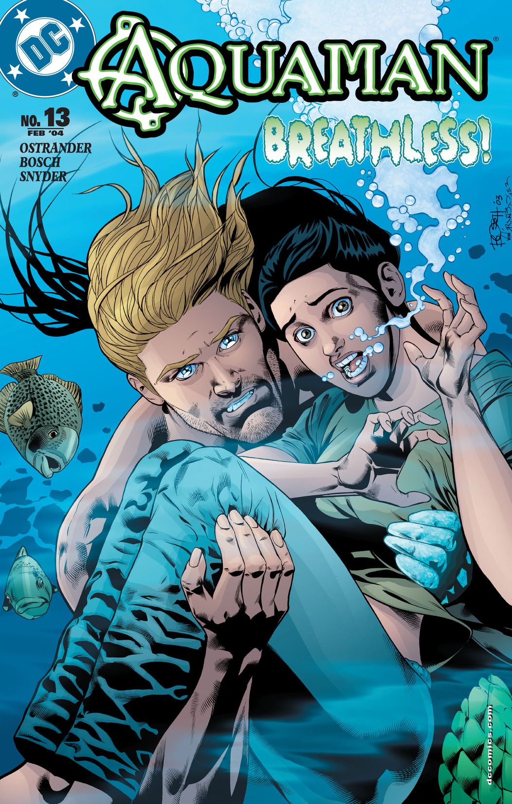 Aquaman (2003) #13 cover