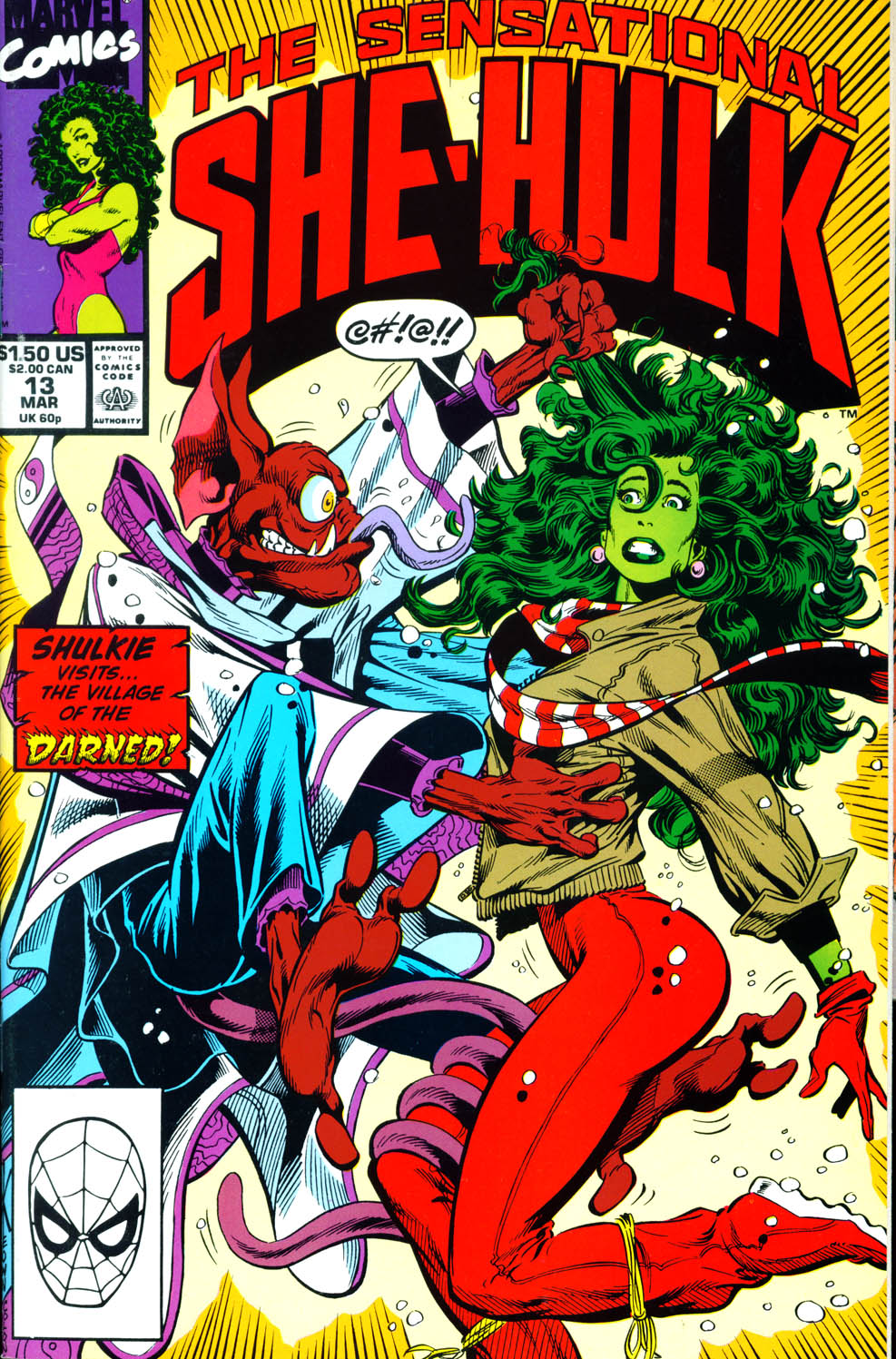 Cover of The Sensational She-Hulk #13