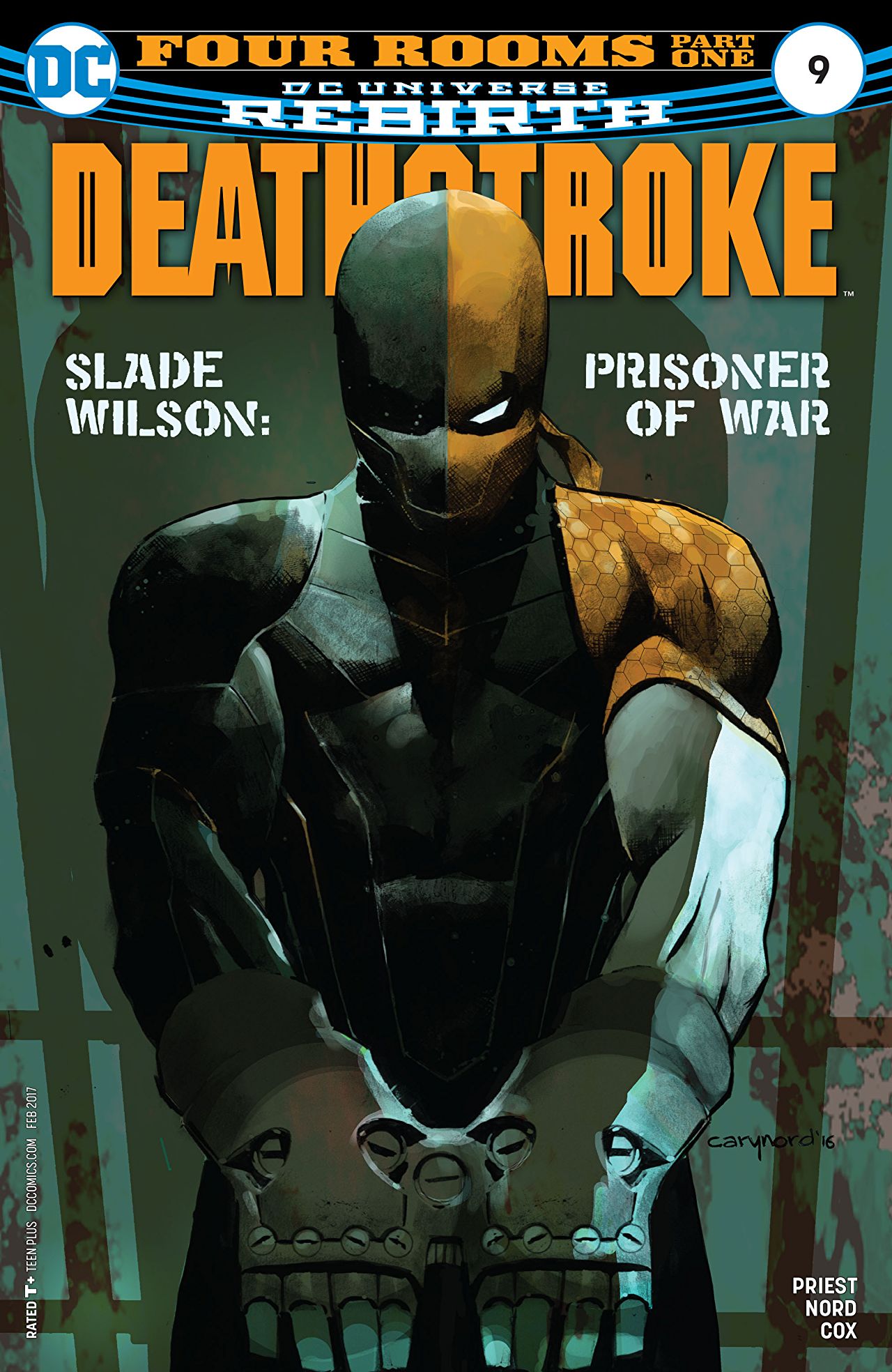 Deathstroke (2016) #9 cover