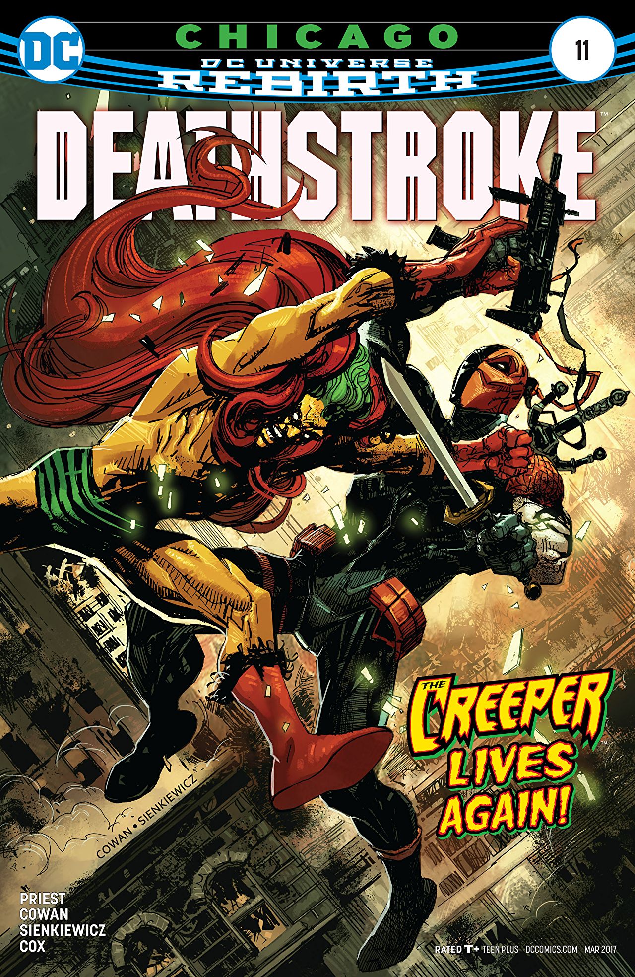 Deathstroke (2016) #11 cover