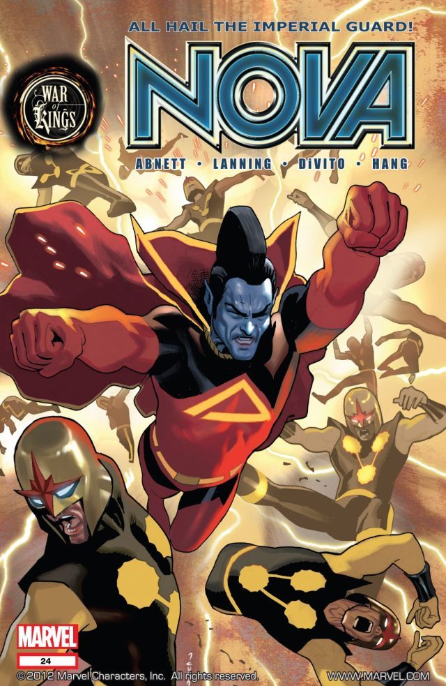 Nova (2007) #24 cover