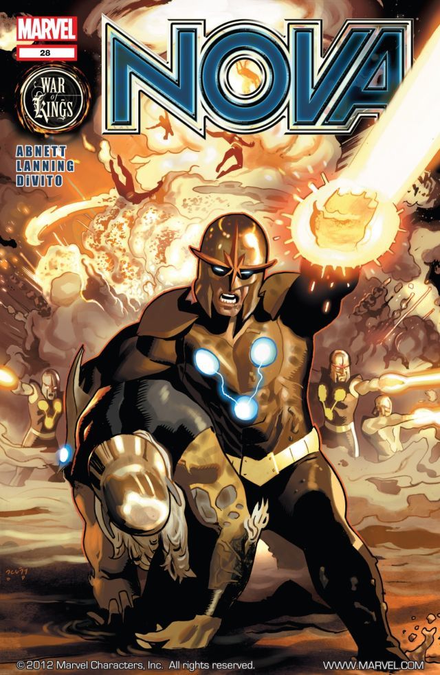 Nova (2007) #28 cover