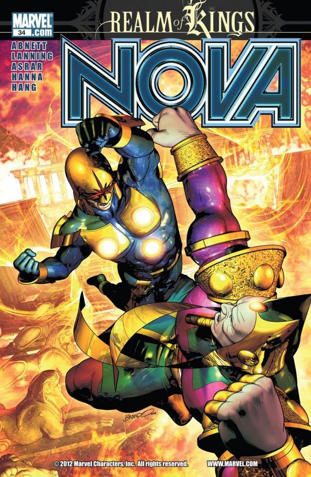Nova (2007) #34 cover
