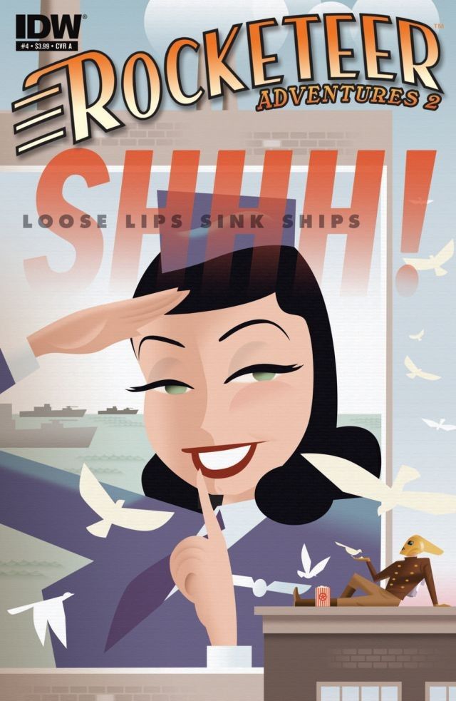 Rocketeer Adventures #4 cover