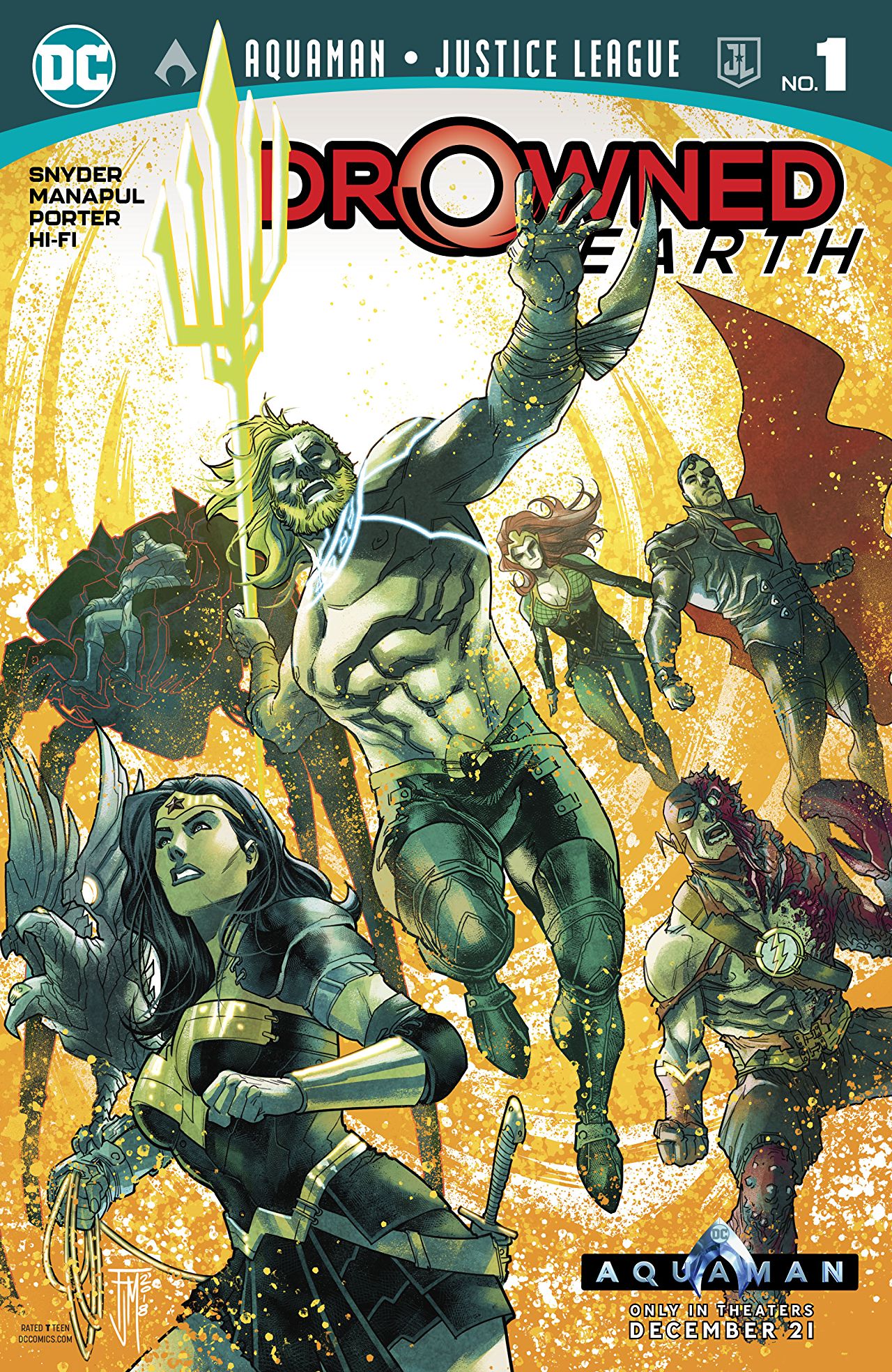 Aquaman / Justice League: Drowned Earth Special (2019) #1