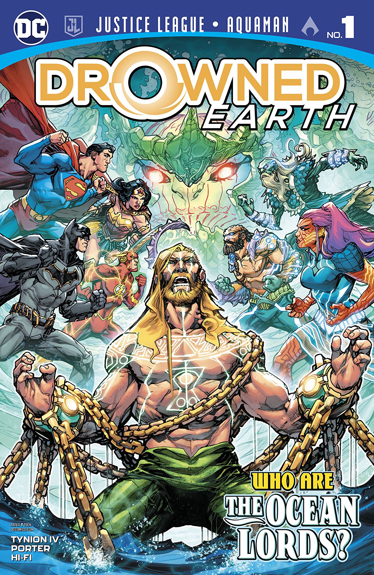 Justice League / Aquaman: Drowned Earth Special