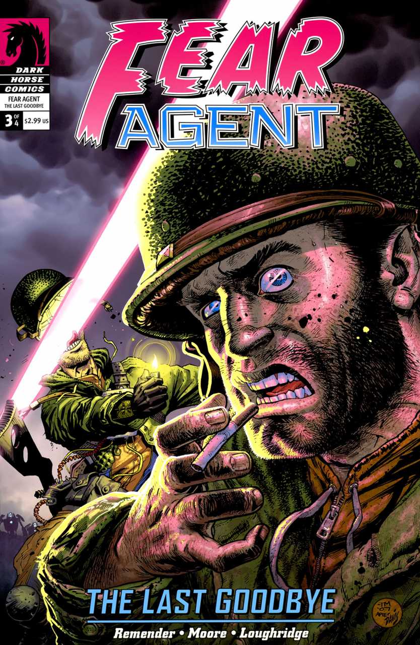 Fear Agent: The Last Goodbye (2007) #3 cover