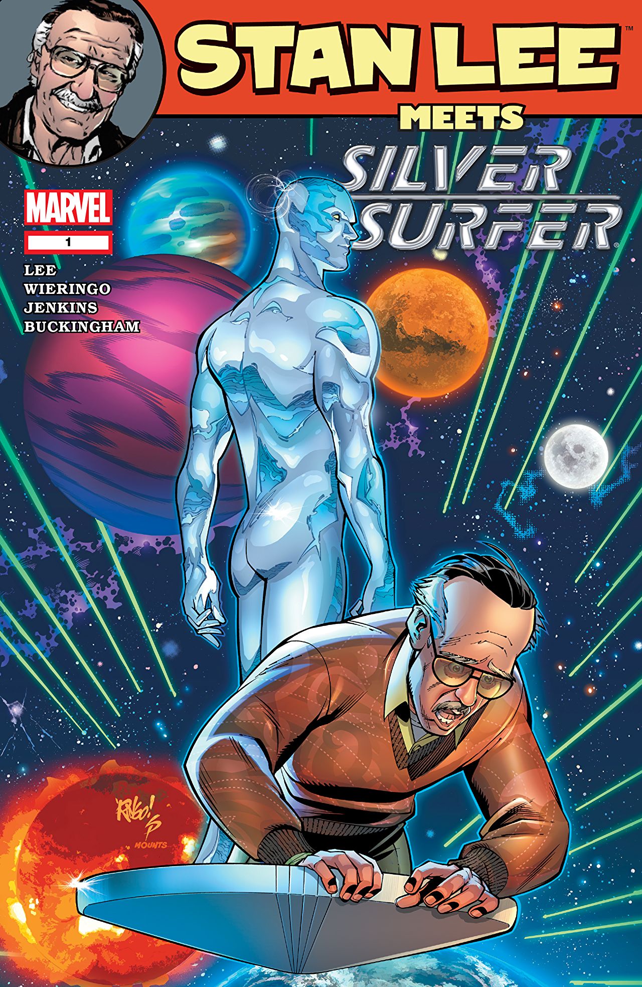 Stan Lee Meets Silver Surfer (2007) #1 cover
