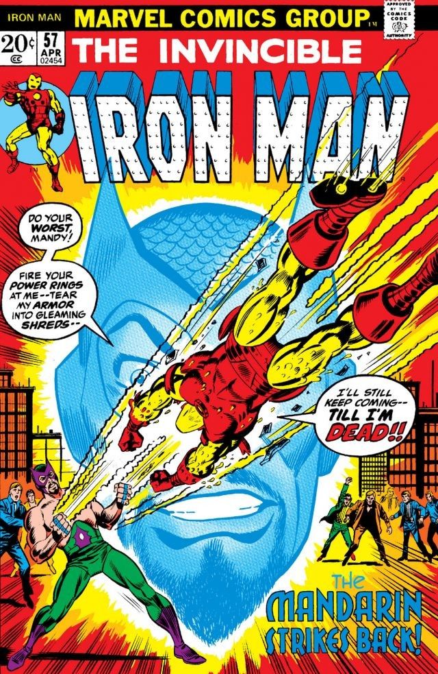 Cover of Iron Man #57