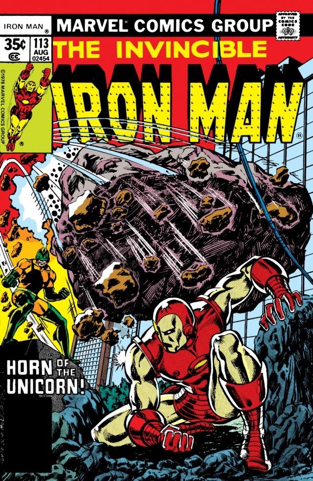 Cover of Iron Man #113