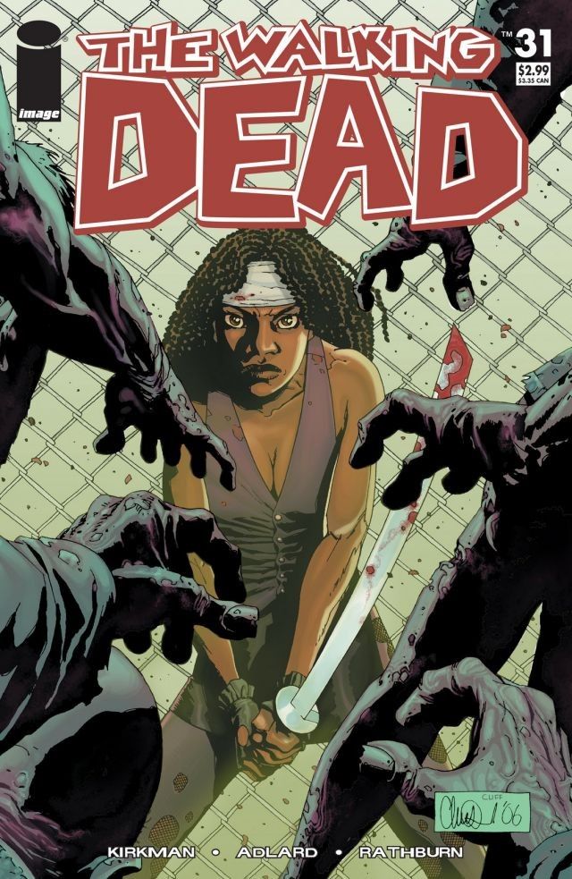 The Walking Dead #31 cover