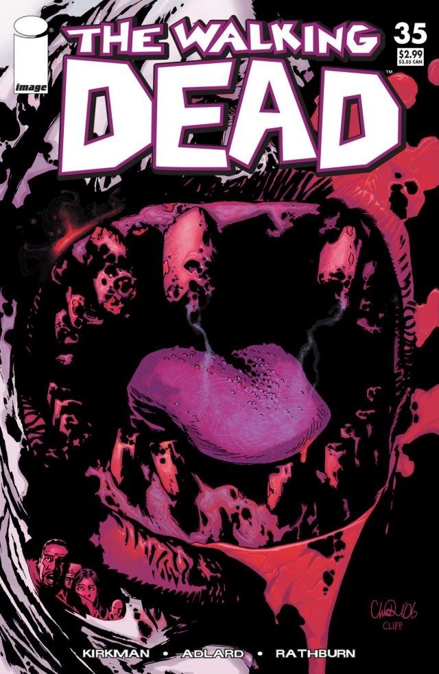 The Walking Dead #35 cover