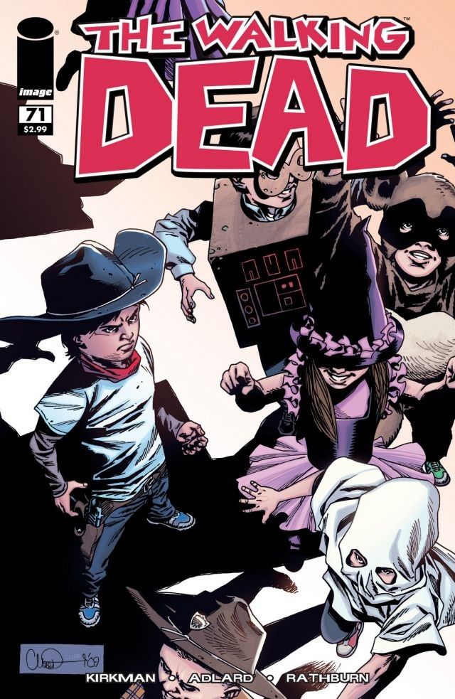 Cover of The Walking Dead #71