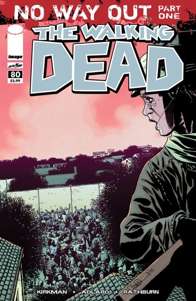 The Walking Dead #80 cover