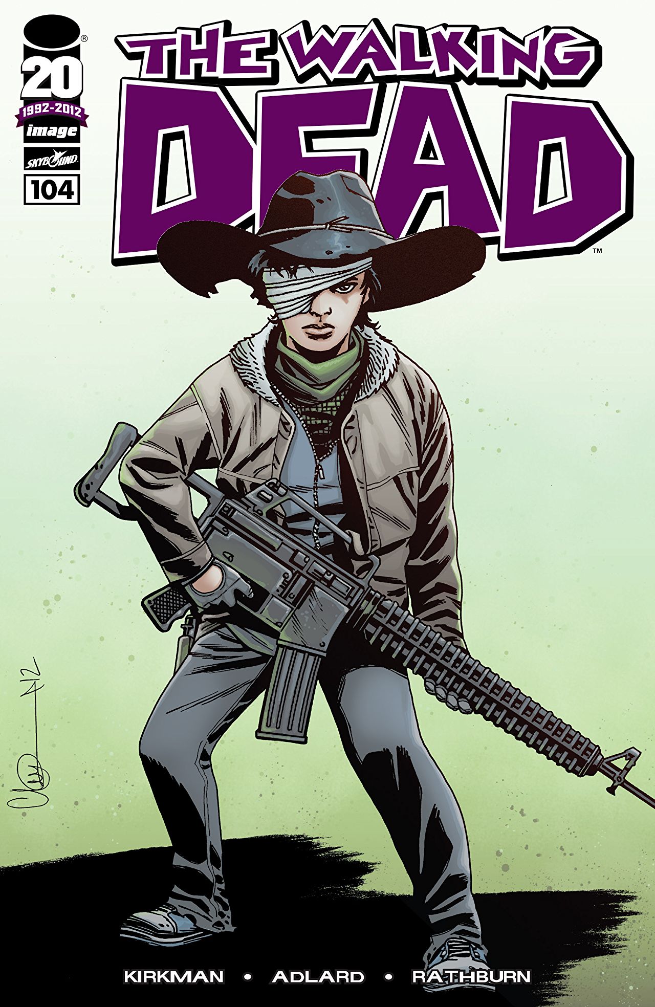Cover of The Walking Dead #104