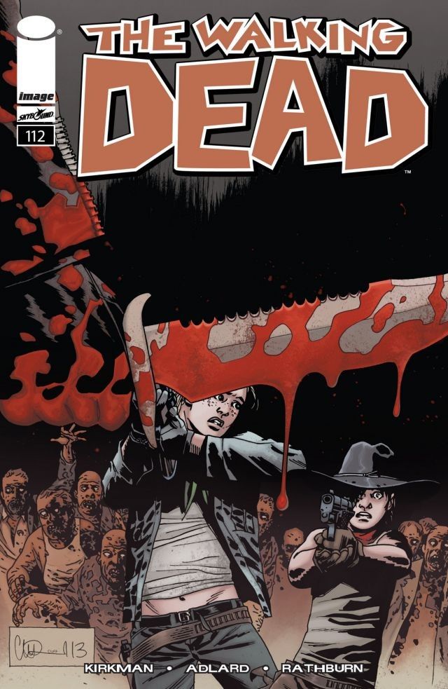 The Walking Dead #112 cover