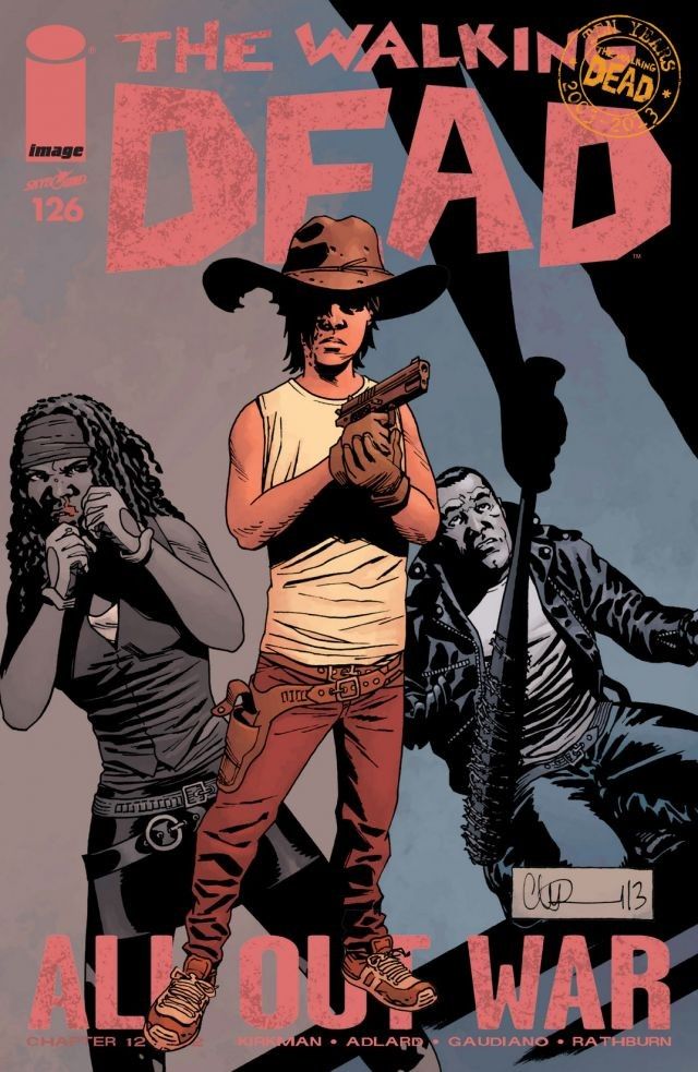 Cover of The Walking Dead #126