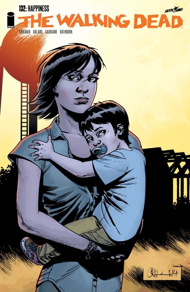 The Walking Dead #132 cover