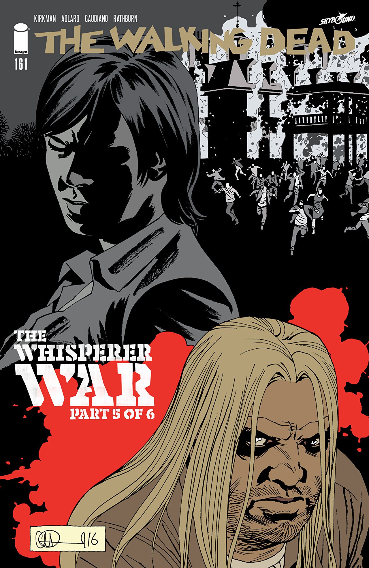 The Walking Dead #161 cover