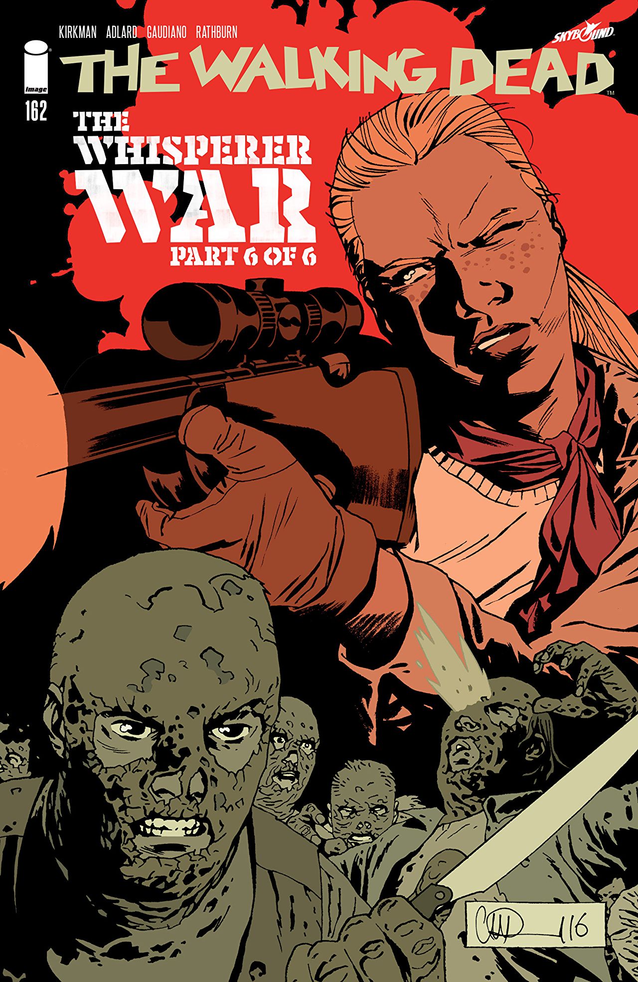 Cover of The Walking Dead #162
