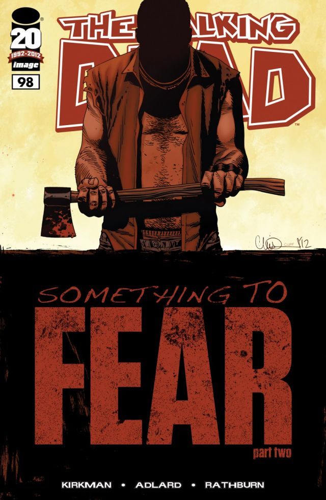 The Walking Dead #98 cover
